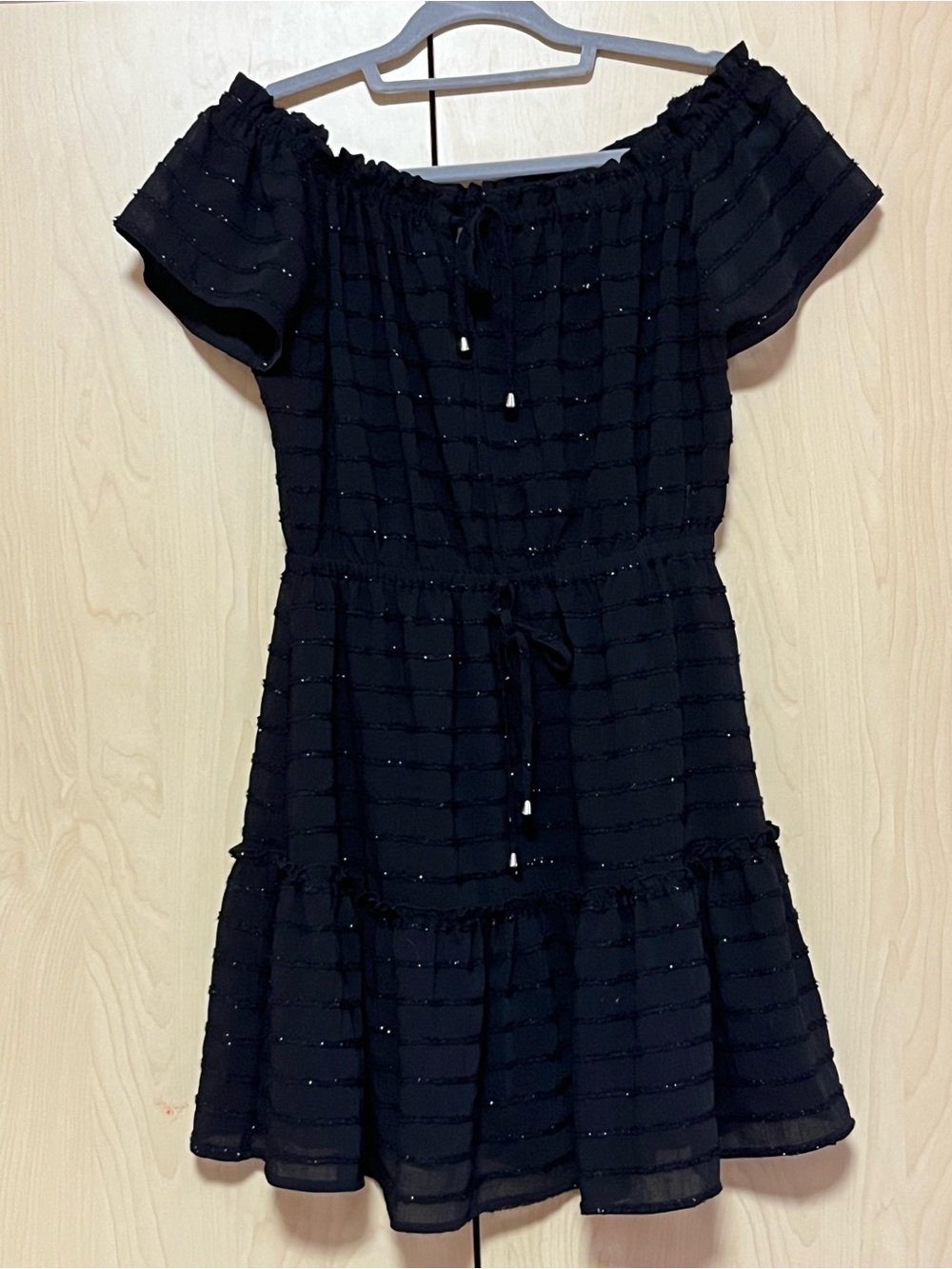 Sparkly Ruffle Dress